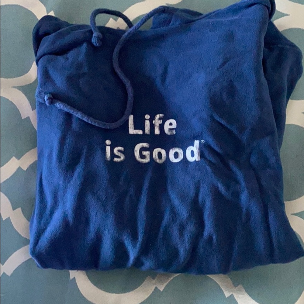 Life is good hoodie